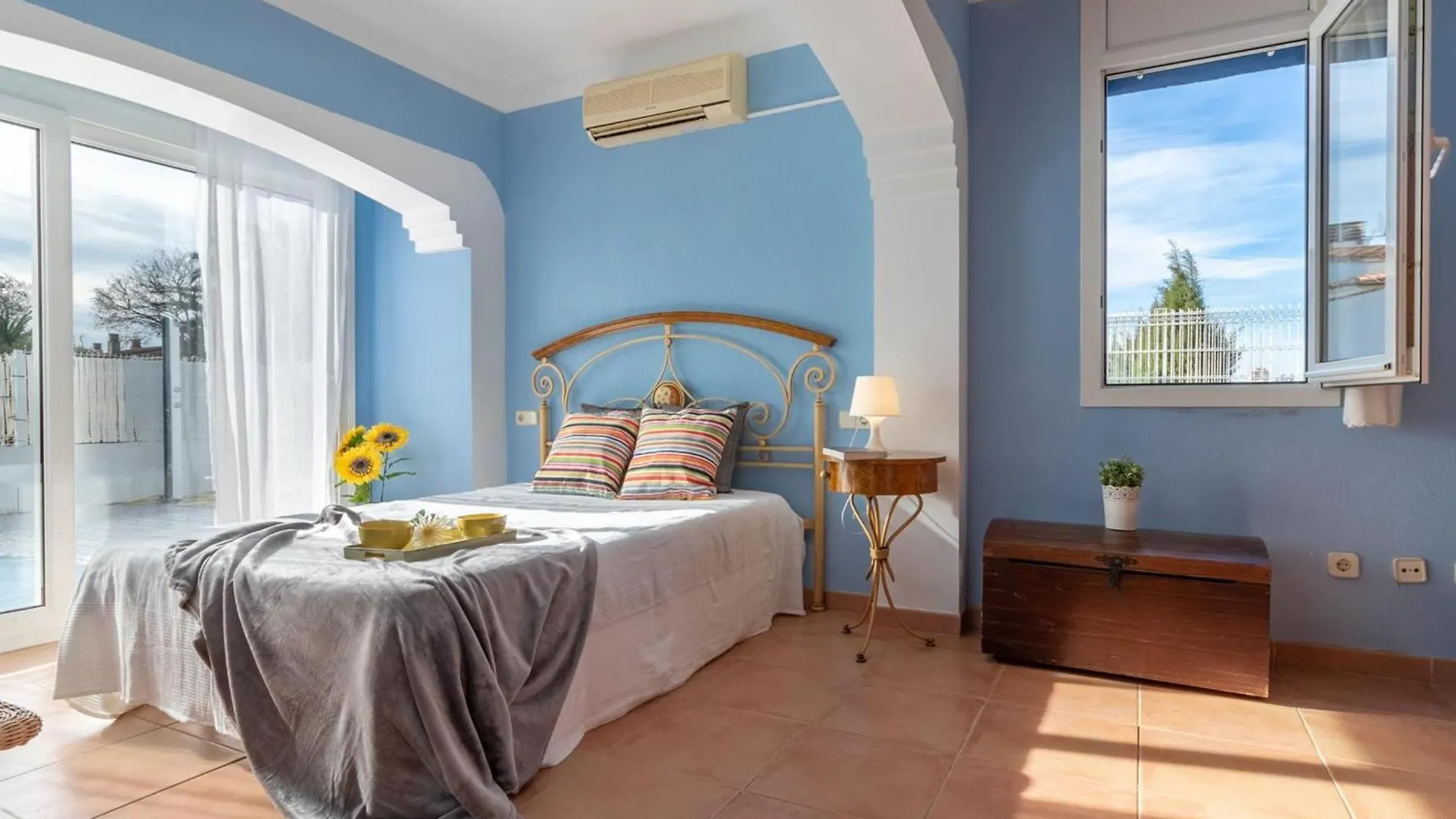 Casa De Vacaciones Con Piscina, Jardin, A.A, Barbacoa, Wifi Y Parking, Cerca De La Playa - Es-89-78 サン・ペレ・ペシュカドール